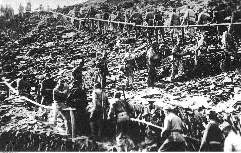 Żołnierze austro-węgierscy podczas I wojny światowej (22-110-3)