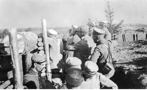 Żołnierze Legionów Polskich na froncie (22-451)