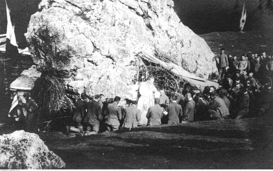 Żołnierze austro-węgierscy podczas I wojny światowej (22-110-1)