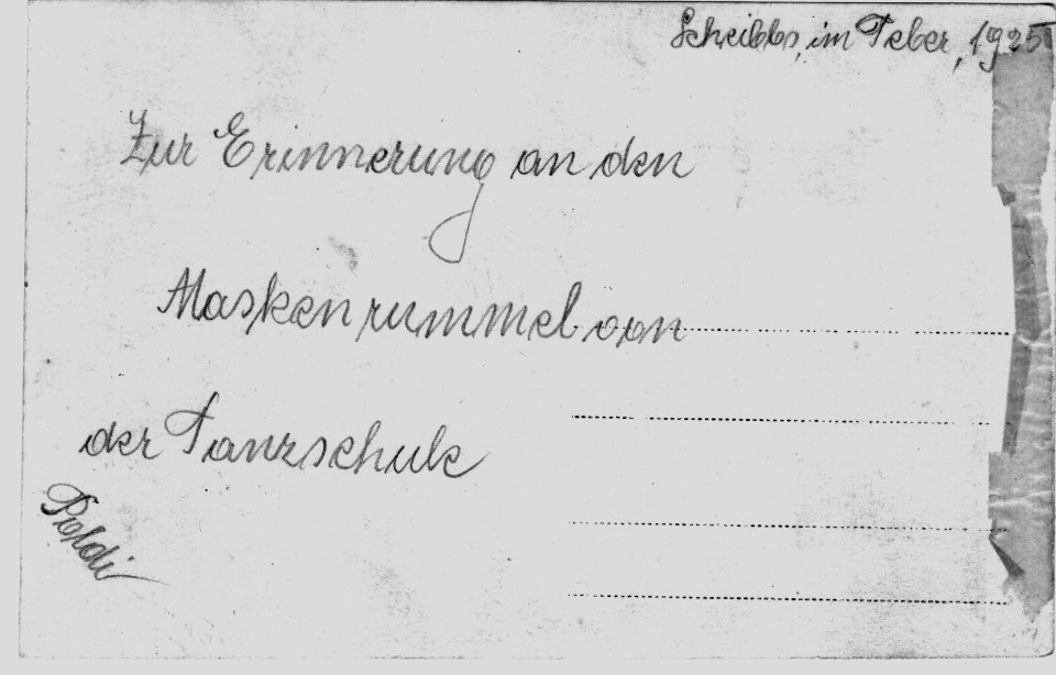 Álarcosbál a tánciskolában - 1926 (2)
