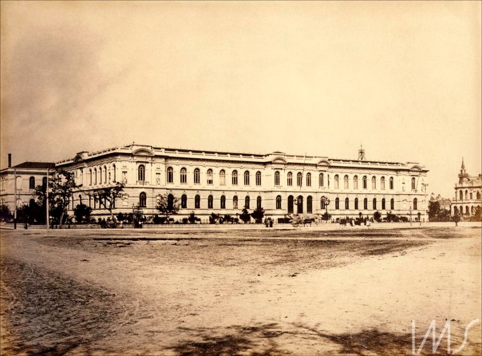 Álbum Fotografias de São Paulo 1900 - Praça da República (Escola Normal)