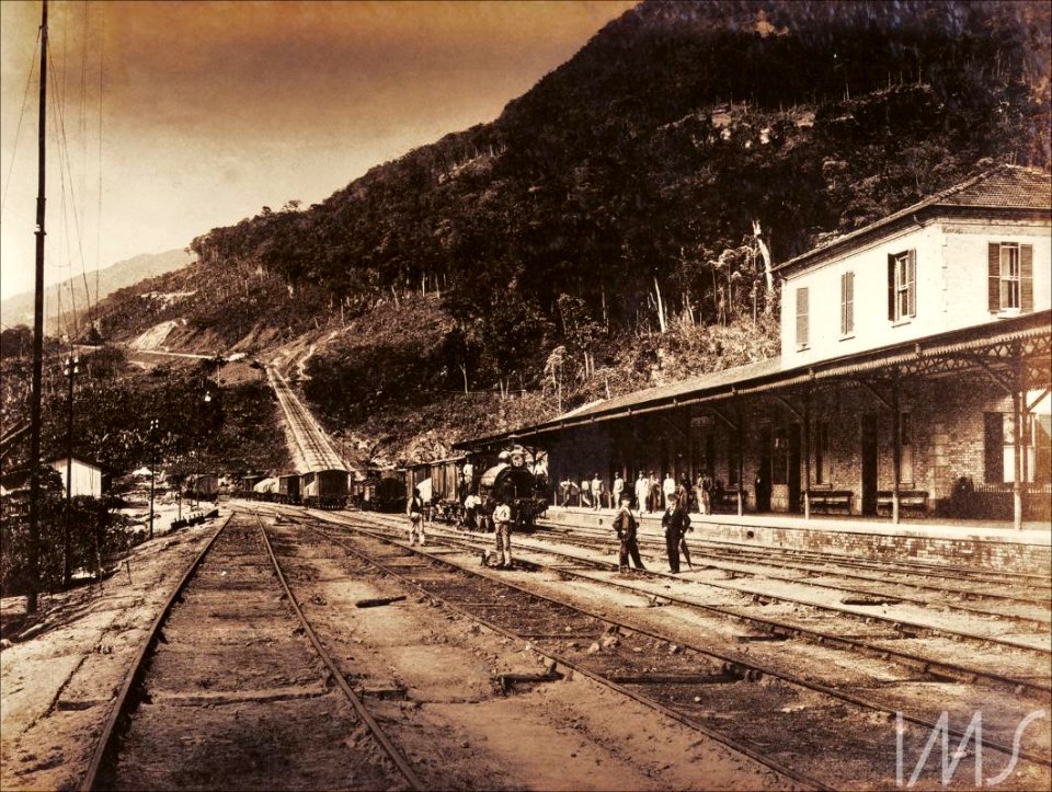 Álbum Fotografias de São Paulo 1900 - Alto da Serra - São Paulo Railway