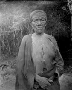Äldre kvinna. Argentinska Chaco. Gran Chaco. Argentina - SMVK - 004886