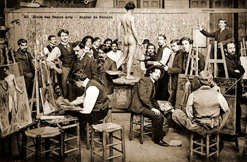 École des beaux-arts (from the live)