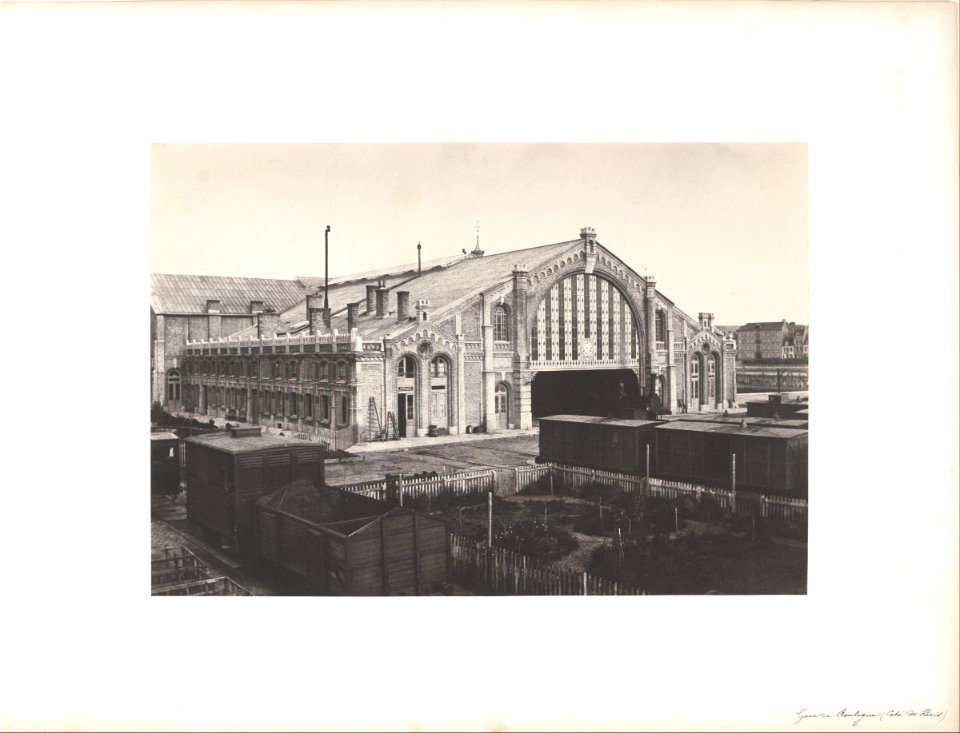 Édouard Baldus - Gare de Boulogne, Côté de Paris - Google Art Project (-wH WNyZj1457w)