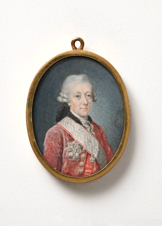 Äldre herre med Dannebrogsorden och L'Union parfaite (Theodor Friedrich Stein) - Nationalmuseum - 24383