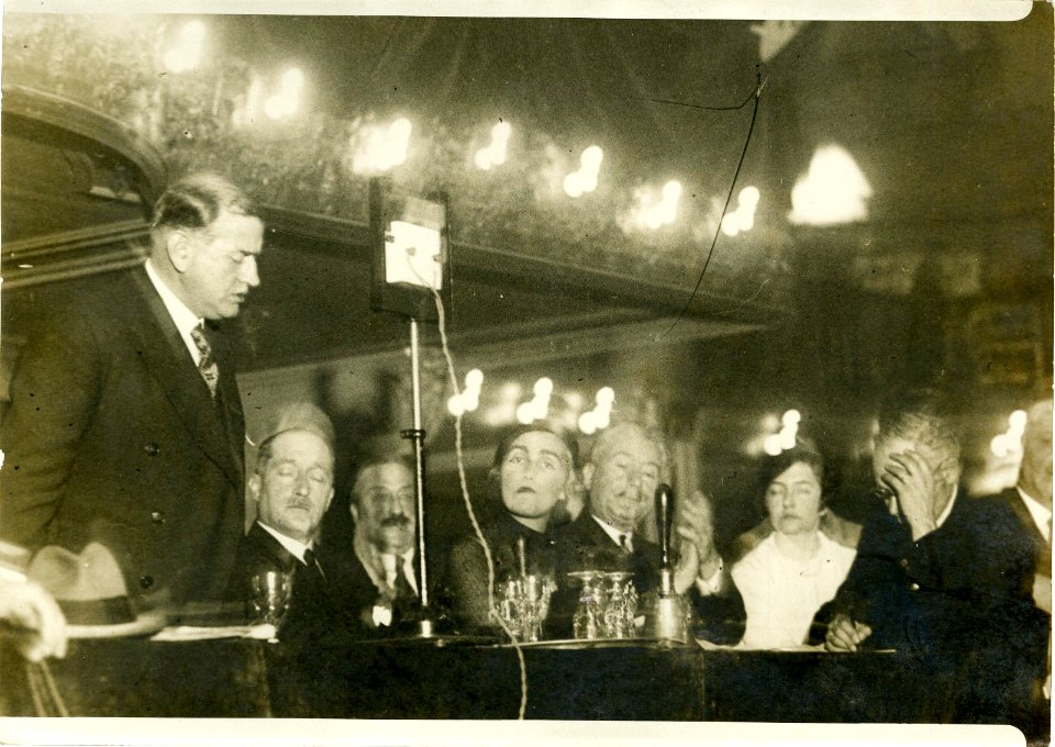 Édouard Daladier prononce un discours - 1931
