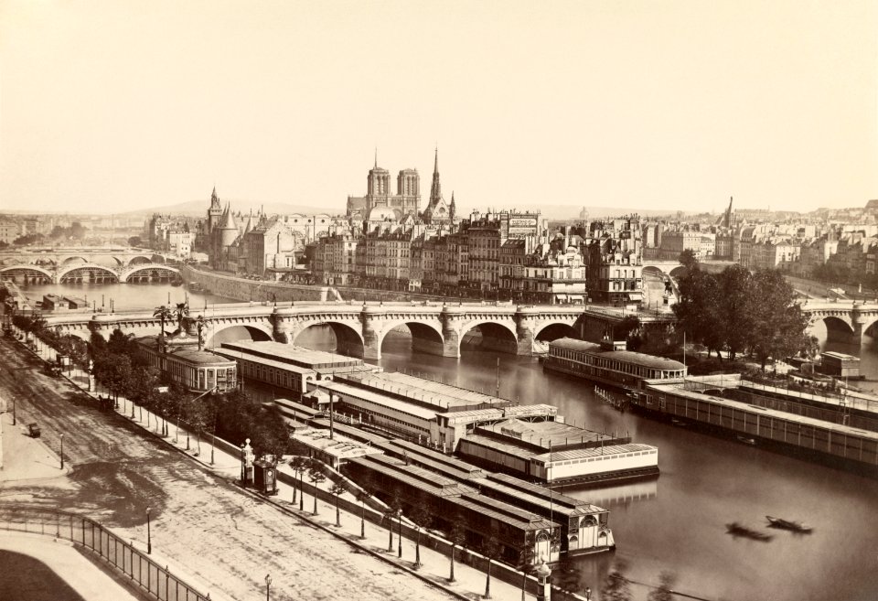 Édouard Baldus, Paris - Panorama, between 1851 and 1870