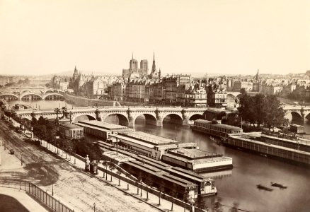 Édouard Baldus, Paris - Panorama, between 1851 and 1870