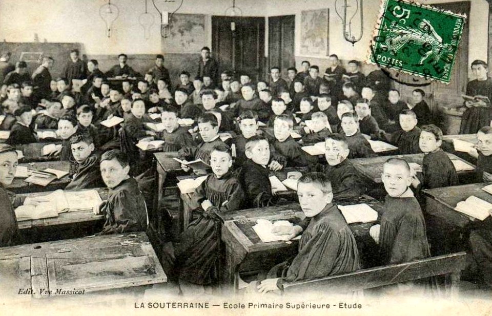 École Primaire Supérieure de La Souterraine (Creuse), étude