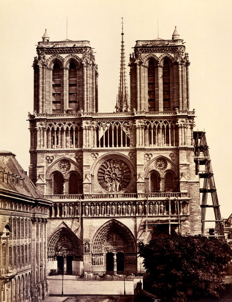 Édouard Baldus - Notre-Dame de Paris