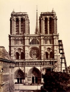 Édouard Baldus - Notre-Dame de Paris