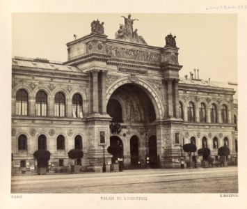 Édouard Baldus, Paris - Palais de l'industrie, between 1851 and 1870