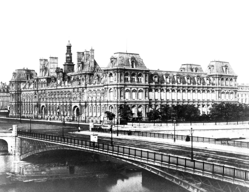 Édouard Baldus, Hotel de ville, ca. 1851-70