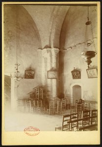 Église de Saint-Léger-de-Vignague de Sauveterre-de-Guyenne - J-A Brutails - Université Bordeaux Montaigne - 0363