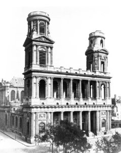 Édouard Baldus, Saint-Sulpice, ca. 1851-70