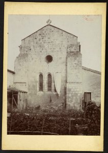 Église de Saint-Martin-Lacaussade - J-A Brutails - Université Bordeaux Montaigne - 1104
