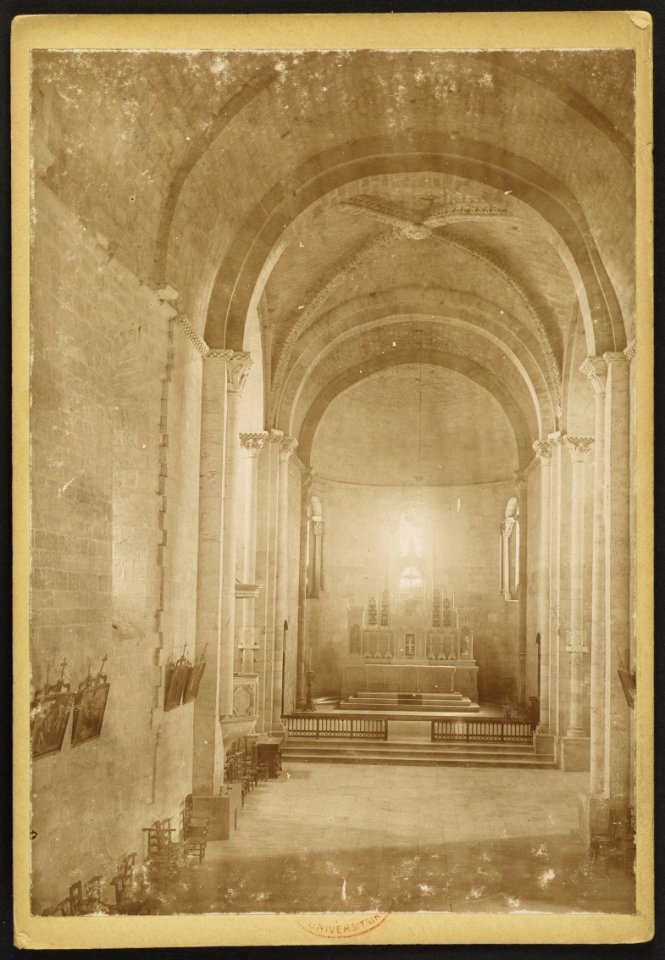 Église des Bénédictins de Saint-Ferme - J-A Brutails - Université Bordeaux Montaigne - 0239