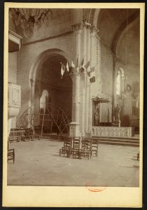 Église des Bénédictins de Saint-Ferme - J-A Brutails - Université Bordeaux Montaigne - 1050