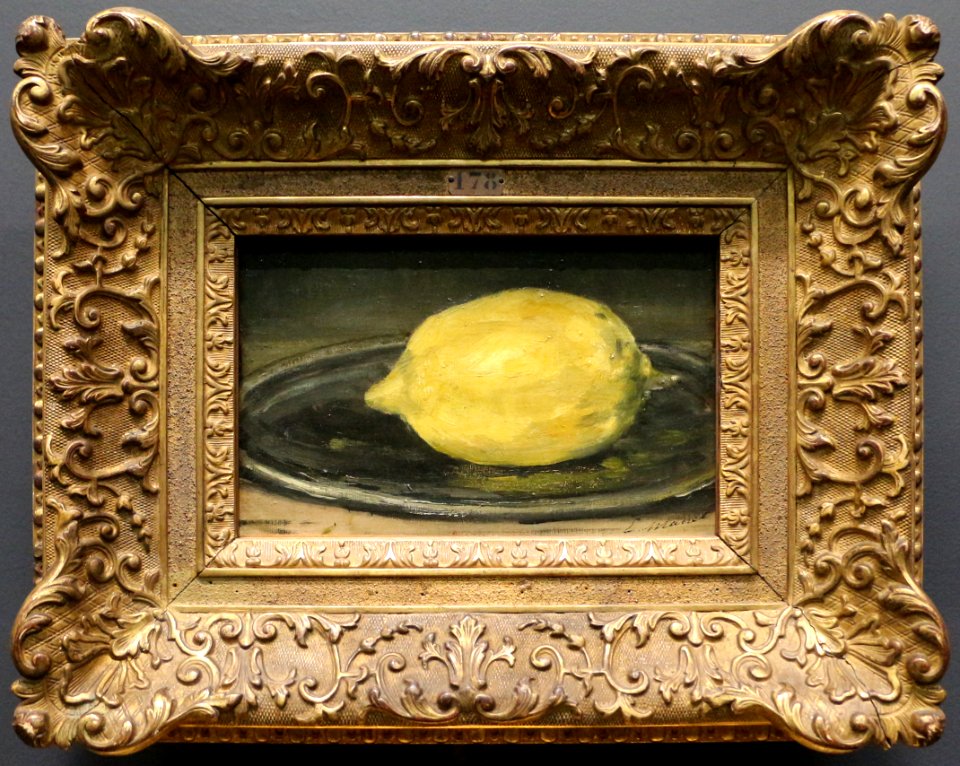 Édouard manet, il limone, 1880