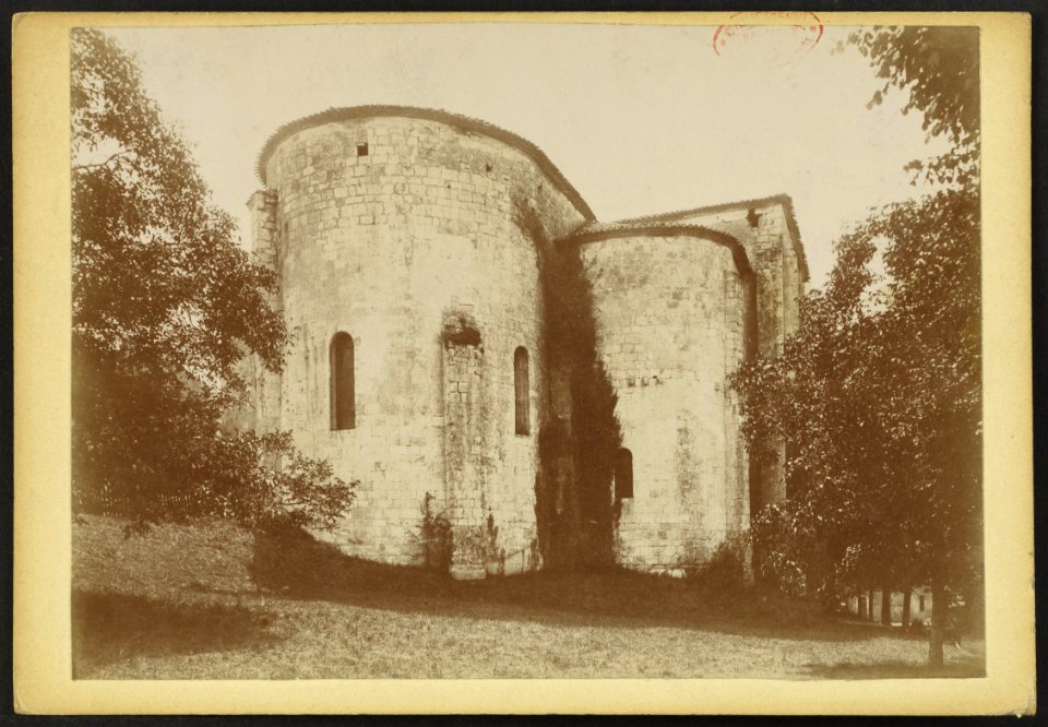 Église des Bénédictins de Saint-Ferme - J-A Brutails - Université Bordeaux Montaigne - 1772