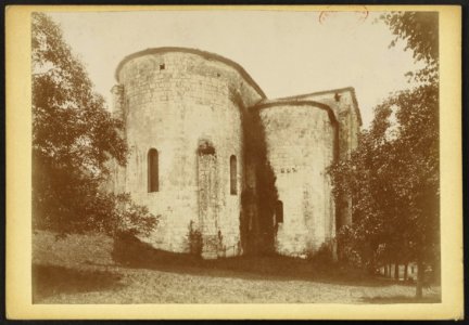 Église des Bénédictins de Saint-Ferme - J-A Brutails - Université Bordeaux Montaigne - 1772