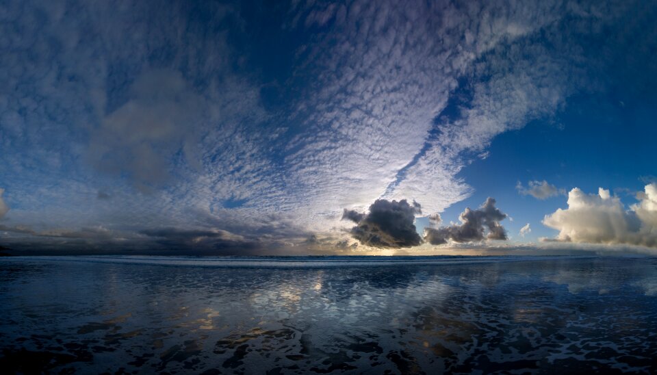 Cloudscape sky landscape photo