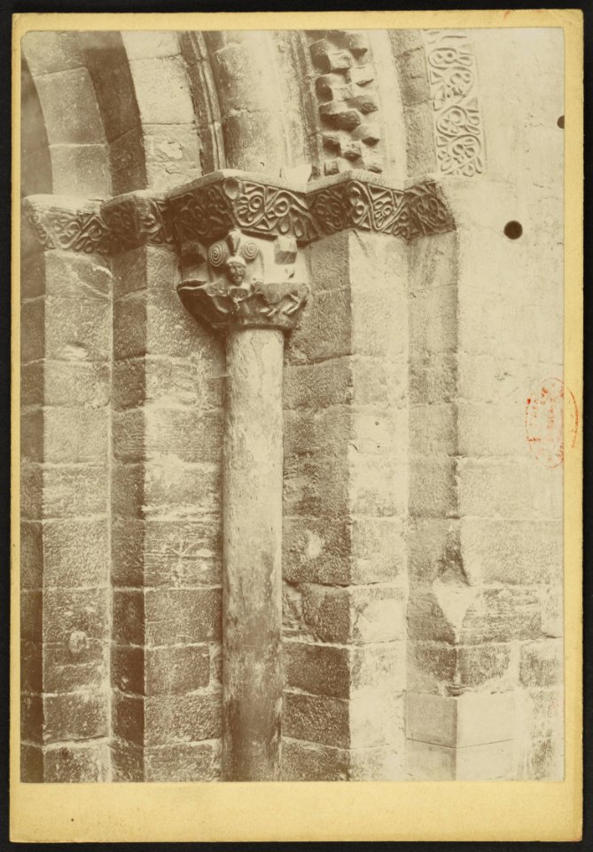 Église des Templiers de Luz-Saint-Sauveur - J-A Brutails - Université Bordeaux Montaigne - 1455