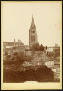 Église monolithe de Saint-Émilion - J-A Brutails - Université Bordeaux Montaigne - 0015