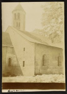 Église de Luzenac (Moulis) - Ariège - J-A Brutails - Université Bordeaux Montaigne - 2146