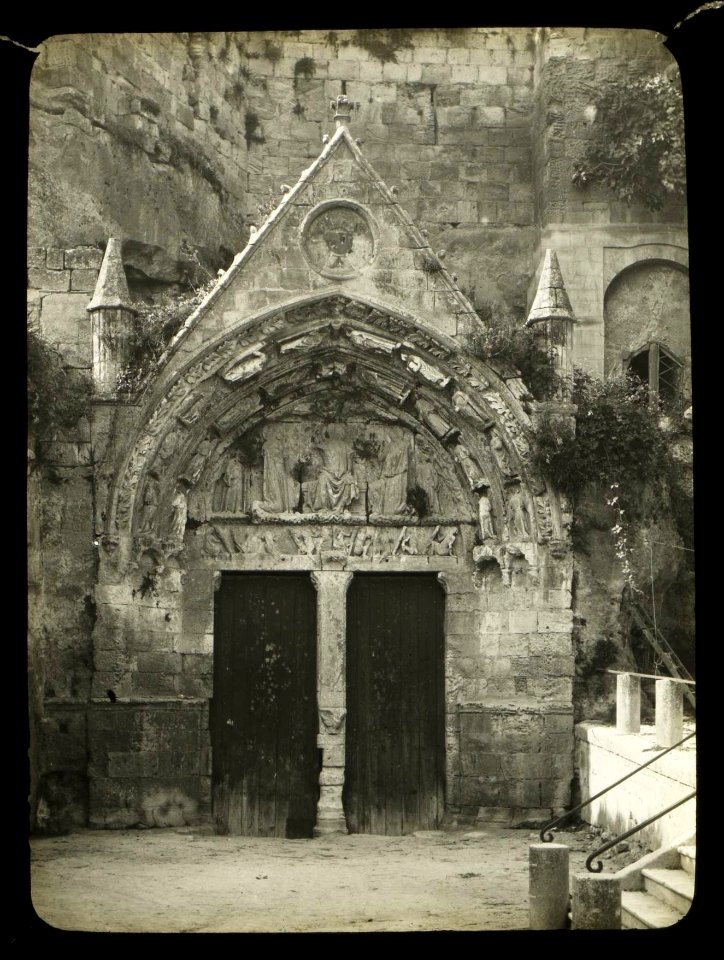 Église monolithe de Saint-Émilion - J-A Brutails - Université Bordeaux Montaigne - 2520