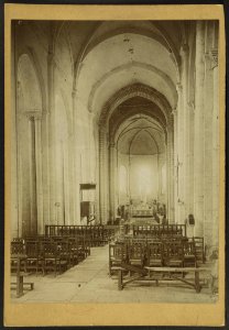 Église Notre Dame et Saint-Junien de Lusignan - J-A Brutails - Université Bordeaux Montaigne - 2133