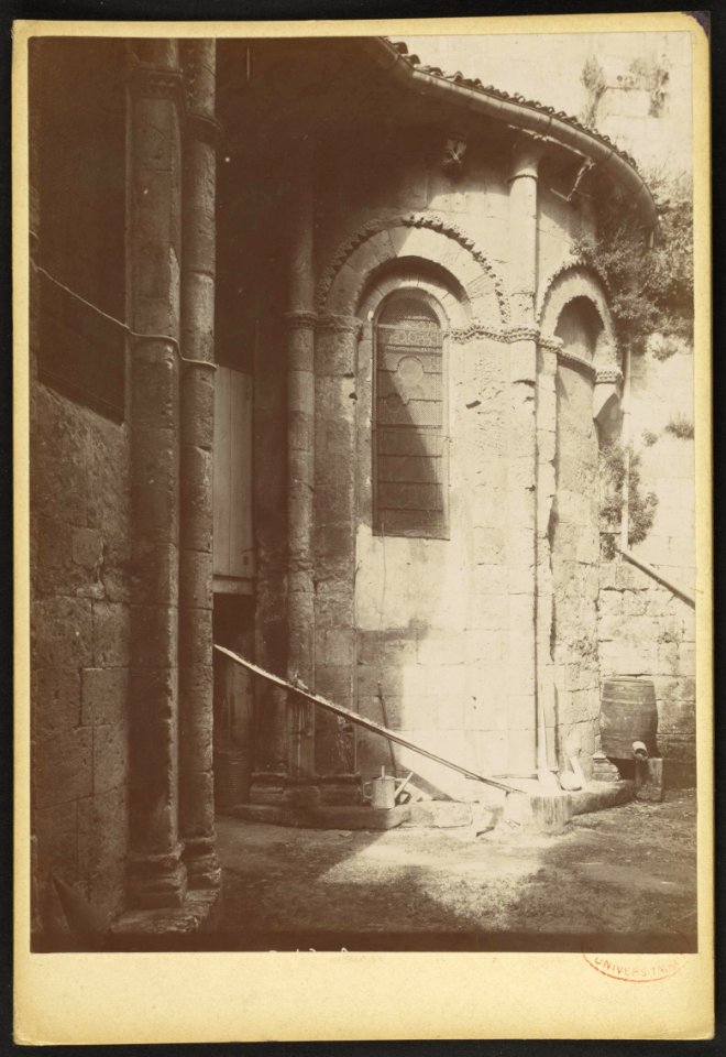 Église Notre-Dame de Guîtres - J-A Brutails - Université Bordeaux Montaigne - 0970