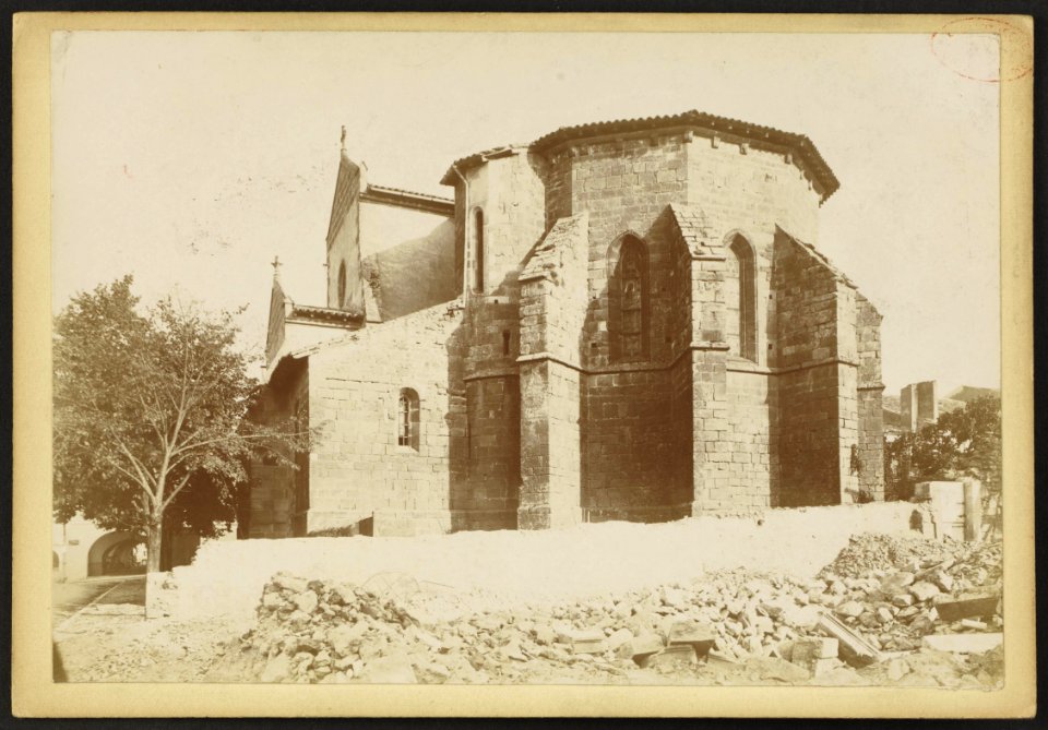 Église Notre-Dame de Sauveterre-de-Guyenne - J-A Brutails - Université Bordeaux Montaigne - 0366