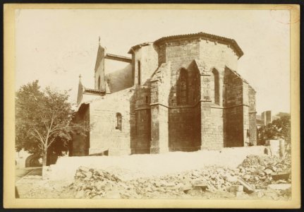 Église Notre-Dame de Sauveterre-de-Guyenne - J-A Brutails - Université Bordeaux Montaigne - 0366