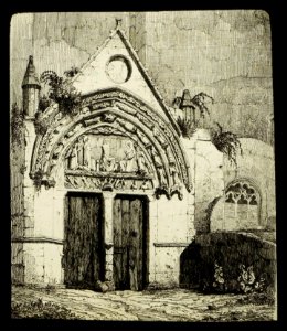 Église monolithe de Saint-Émilion - J-A Brutails - Université Bordeaux Montaigne - 2507