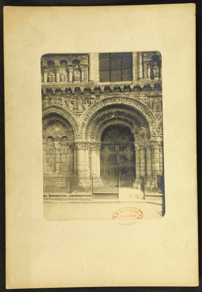 Église Notre-Dame la Grande de Poitiers - J-A Brutails - Université Bordeaux Montaigne - 2037