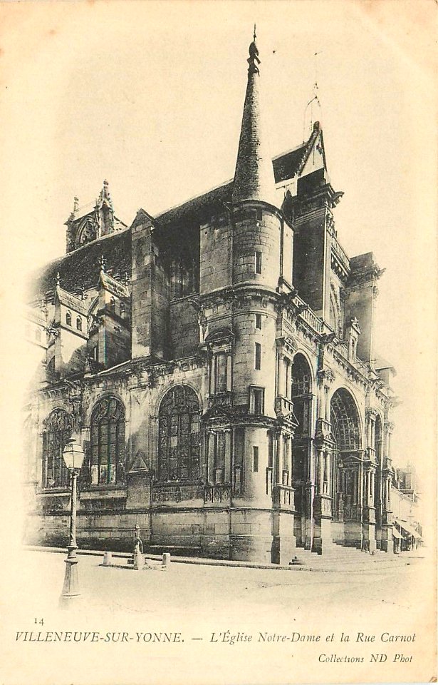 Église ND de Villeneuve 1900
