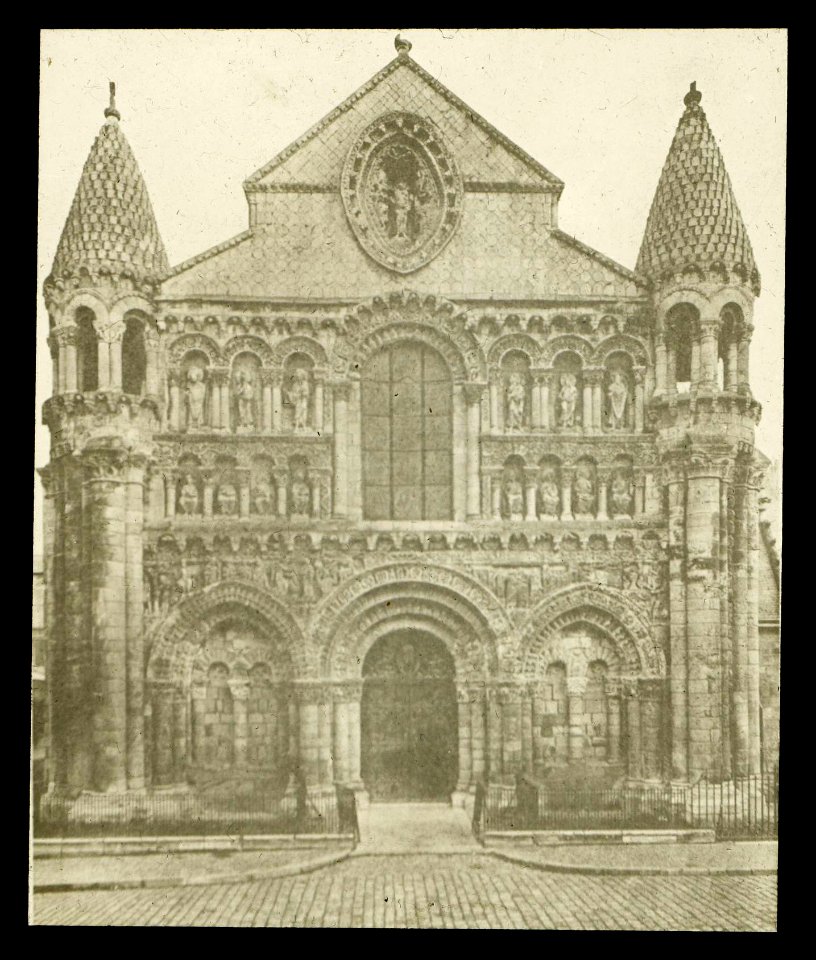 Église Notre-Dame la Grande de Poitiers - J-A Brutails - Université Bordeaux Montaigne - 2458