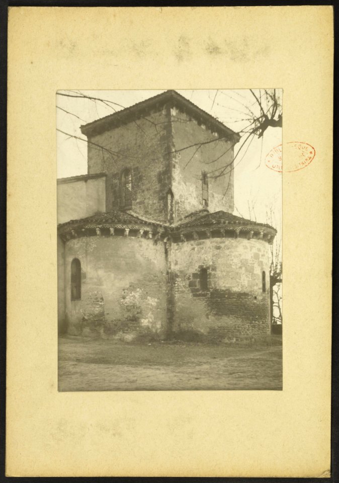 Église paroissiale de Saint-Pierre-du-Mont - J-A Brutails - Université Bordeaux Montaigne - 1728
