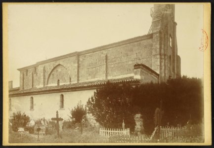 Église Saint-Alexis de Sainte-Terre - J-A Brutails - Université Bordeaux Montaigne - 0588