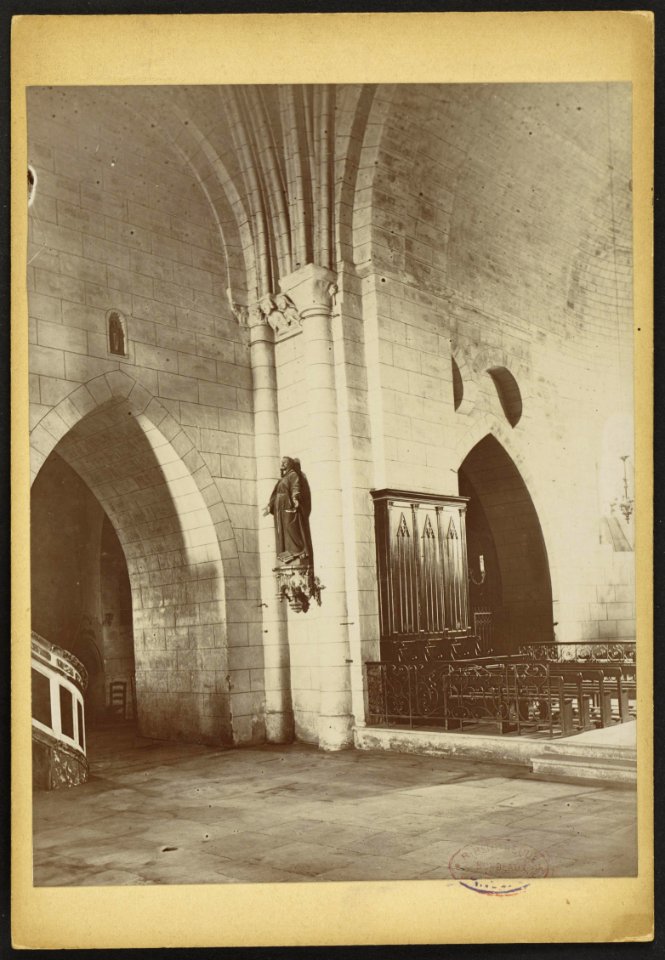 Église Saint-André-du-Nom-de-Dieu de Saint-André-de-Cubzac - J-A Brutails - Université Bordeaux Montaigne - 0515