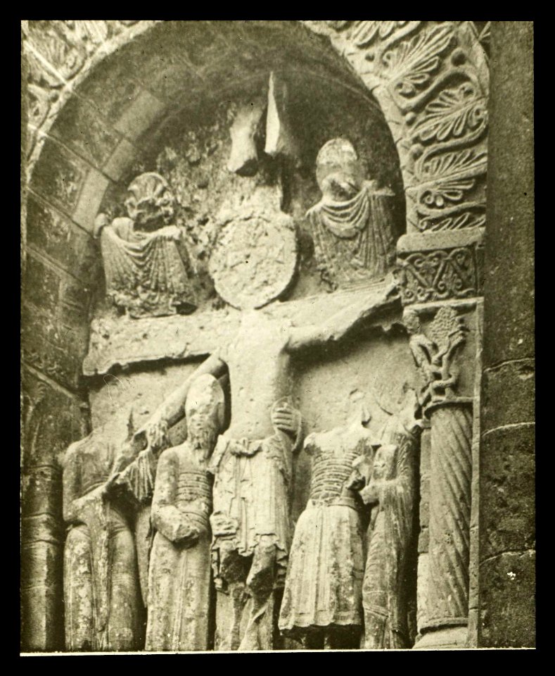 Église Saint-Hilaire de Foussais-Payré Descente de croix - J-A Brutails - Université Bordeaux Montaigne - 2471