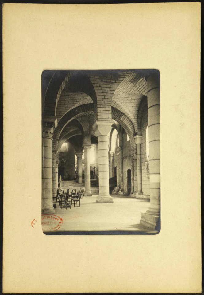 Église Saint-Hilaire le Grand de Poitiers - J-A Brutails - Université Bordeaux Montaigne - 2041