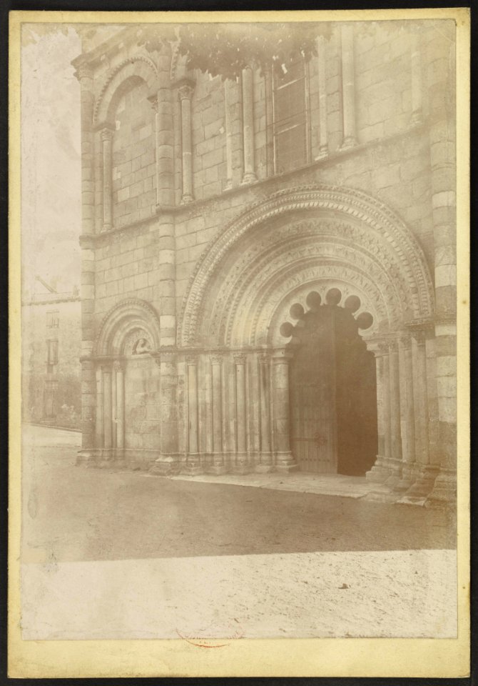 Église Saint-Denis de Montmoreau-Saint-Cybard - J-A Brutails - Université Bordeaux Montaigne - 1848