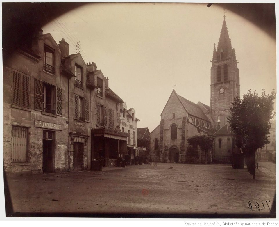 Église Saint-Germain de Vitry-sur-Seine.Atget Eugène btv1b10518547s 1