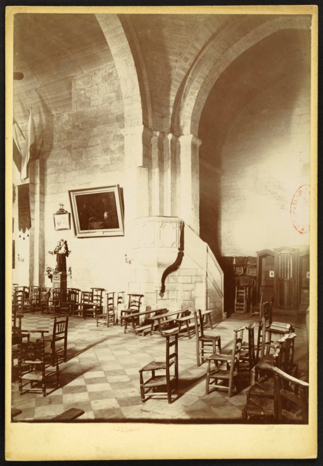 Église Saint-André de Pellegrue - J-A Brutails - Université Bordeaux Montaigne - 0357