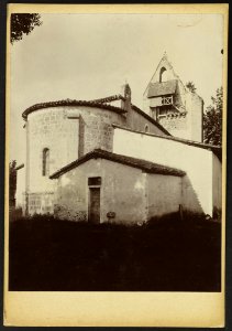 Église Saint-André de Lucmau - J-A Brutails - Université Bordeaux Montaigne - 1038