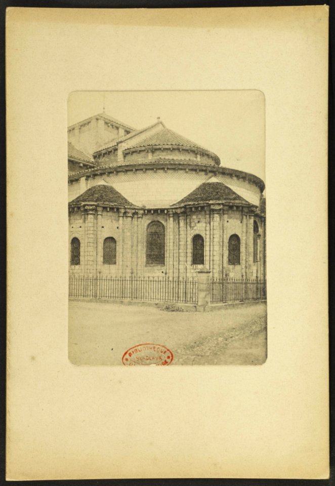 Église Saint-Hilaire le Grand de Poitiers - J-A Brutails - Université Bordeaux Montaigne - 2038