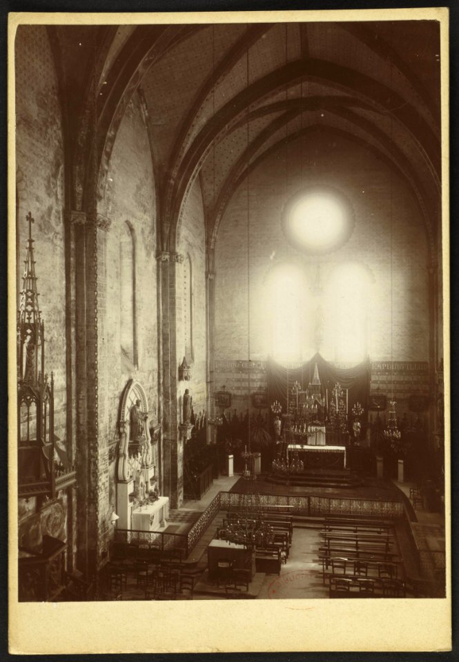 Église Saint-Hippolyte de Villeneuve-de-Marsan - J-A Brutails - Université Bordeaux Montaigne - 1600